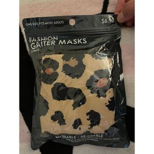 Fashion Gaiter masks 2 pack
